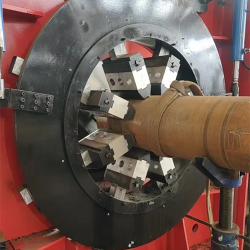 CNC end face beveling machine